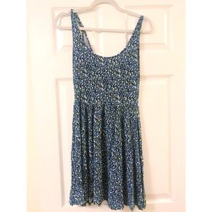 Floral cotton skater dress.